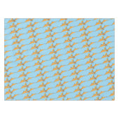 Nappe Drôle mignon dessin animé de pterodactyle volant o (Devant (Horizontal))