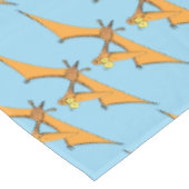 Nappe Drôle mignon dessin animé de pterodactyle volant o (Angle)