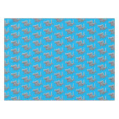 Nappe Drôle mignon requin marteau dessin animé (Devant (Horizontal))