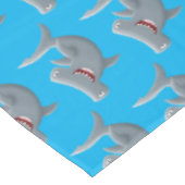 Nappe Drôle mignon requin marteau dessin animé (Angle)