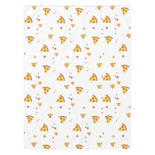 Nappe Drôle Motif Minimaliste de Pizza au Pepperoni Rétr