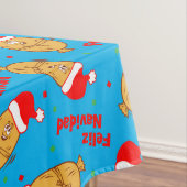 Nappe Drôle Noël Tamales Motif (In Situ)