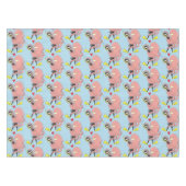 Nappe Drôle pieuvre embrasse plongeur dessin animé humou (Devant (Horizontal))