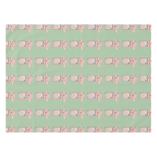 Nappe Drôle poisson en conserve (Devant (Horizontal))