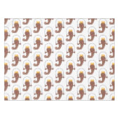 Nappe Drôle sauter boudskipper poisson dessin animé (Devant (Horizontal))
