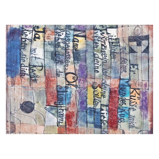 Nappe Du chant des chansons, Klee (Devant (Horizontal))