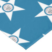 Nappe du drapeau de la ville de Houston, Texas (Angle)