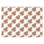 Nappe Dunette Emoji de pizza (Devant (Horizontal))