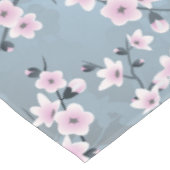 Nappe Dusky Pink Dusty Blue Cherry Blossoms (Angle)