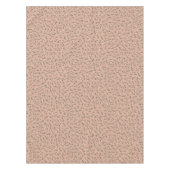 Nappe Dusty Rose Modern Farmhouse Daisy Buds Pattern (Devant)