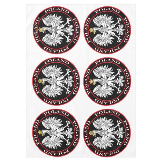 Nappe Eagle polonais rond (Devant)