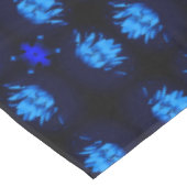 Nappe Eau bleu brillant Lily Lotus Fleur Abstraite (Angle)