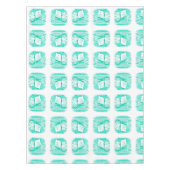 Nappe eau de la plage côtière coquillage turquoise étoil (Devant)