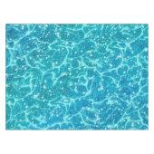 Nappe Eau de mer bleue avec étincelles (Devant (Horizontal))
