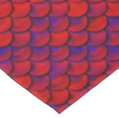 Nappe Échelles rouge et violet (Angle)