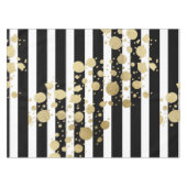 Nappe Éclaboussure de peinture d'or de Faux sur les (Devant (Horizontal))