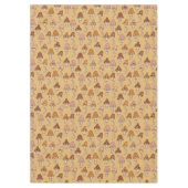 Nappe Eclectic Retro Tablecloth Warm Tones & Soft Hues (Devant)