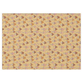 Nappe Éclectique Rétro Tons Chauds & Teintes Douce (Devant (Horizontal))