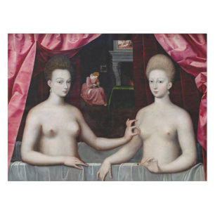 Nappe École de Fontainebleau - Gabrielle d'Estrees