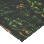 Nappe Écorce d'arbre sous verre martelé vert (Angle)