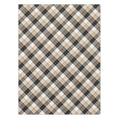 Nappe Écossais marron et noir (Devant)