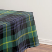 Nappe écossais Plaid Tartan Motif vert pourpre jaune (In Situ)