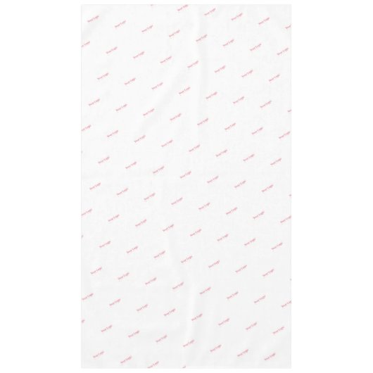 Nappe Écran de marque du logo d'entreprise Motif (Devant)