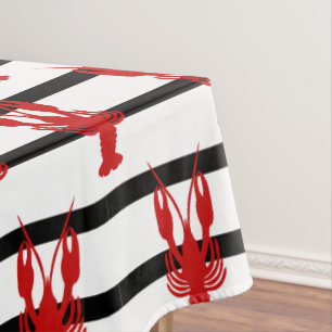 Nappe Écrevisses et rayure de Cajun