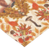 Nappe Écureuil d'automne sur blanc (Angle)