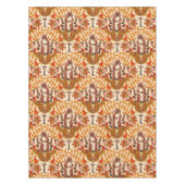 Nappe Écureuil d'automne sur blanc (Devant)