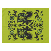 Nappe Écureuil Nordic Scandinave Folk Art Table (Devant (Horizontal))
