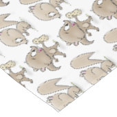 Nappe Écureuils mignons dessin animé drôle illustration (Angle)