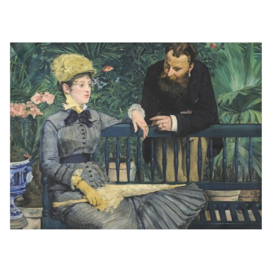 Nappe Edouard Manet - Dans la serre (Devant (Horizontal))