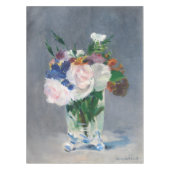 Nappe Edouard Manet - Fleurs dans un Vase de Cristal (Devant)
