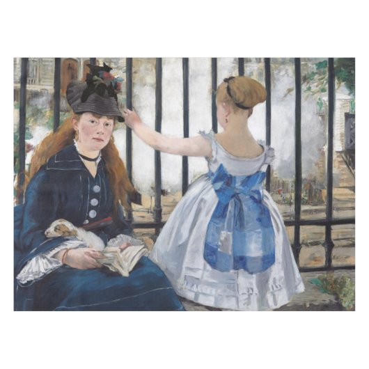 Nappe Edouard Manet - La Gare (Devant (Horizontal))