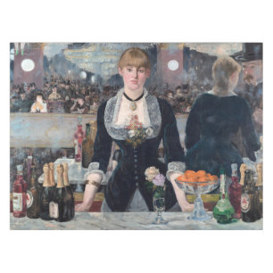 Nappe Edouard Manet - Un bar aux Folies-Bergere