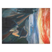 Nappe Edvard Munch - Maladie d'humeur au coucher du sole (Devant (Horizontal))