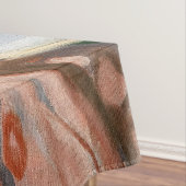 Nappe Edvard Munch - Rouge et Blanc (In Situ)