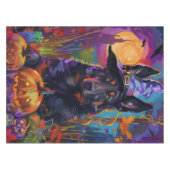 Nappe Éffrayant Berger belge Citrouille de sorcière Hall (Devant (Horizontal))