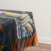 Nappe Éffrayant Bulldog Halloween sorcière et Citrouille (In Situ)