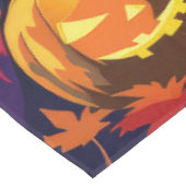 Nappe Éffrayant écossais Terrier Citrouille de sorcière (Angle)