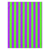 Nappe Électrique Psychédélique violet et arlequin vert (Devant)