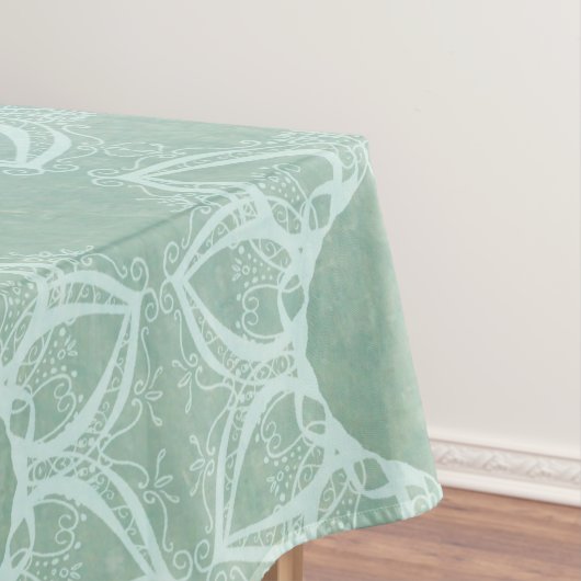 Nappe Élégance dans Teal (In Situ)
