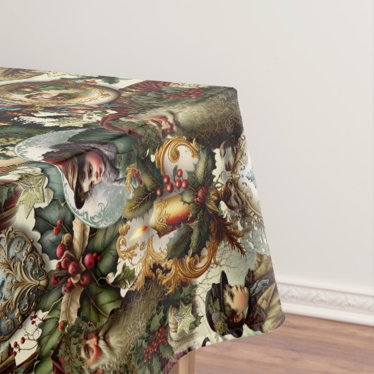Nappe Élégance de Noël victorien (In Situ)