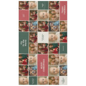 Nappe elegance LARGE family all Photos collage Christmas (Devant)