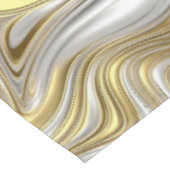 Nappe Élégance liquide - motif liquide métallique (Angle)