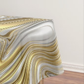Nappe Élégance liquide - motif liquide métallique (In Situ)
