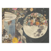 Nappe Élégance Lune - Femme avec Lune (2) (Devant (Horizontal))