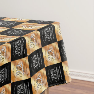 Nappe Élégant 22e anniversaire de Mariage de cuivre