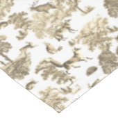 Nappe Elégant Beige French Toile Rabbit (Angle)